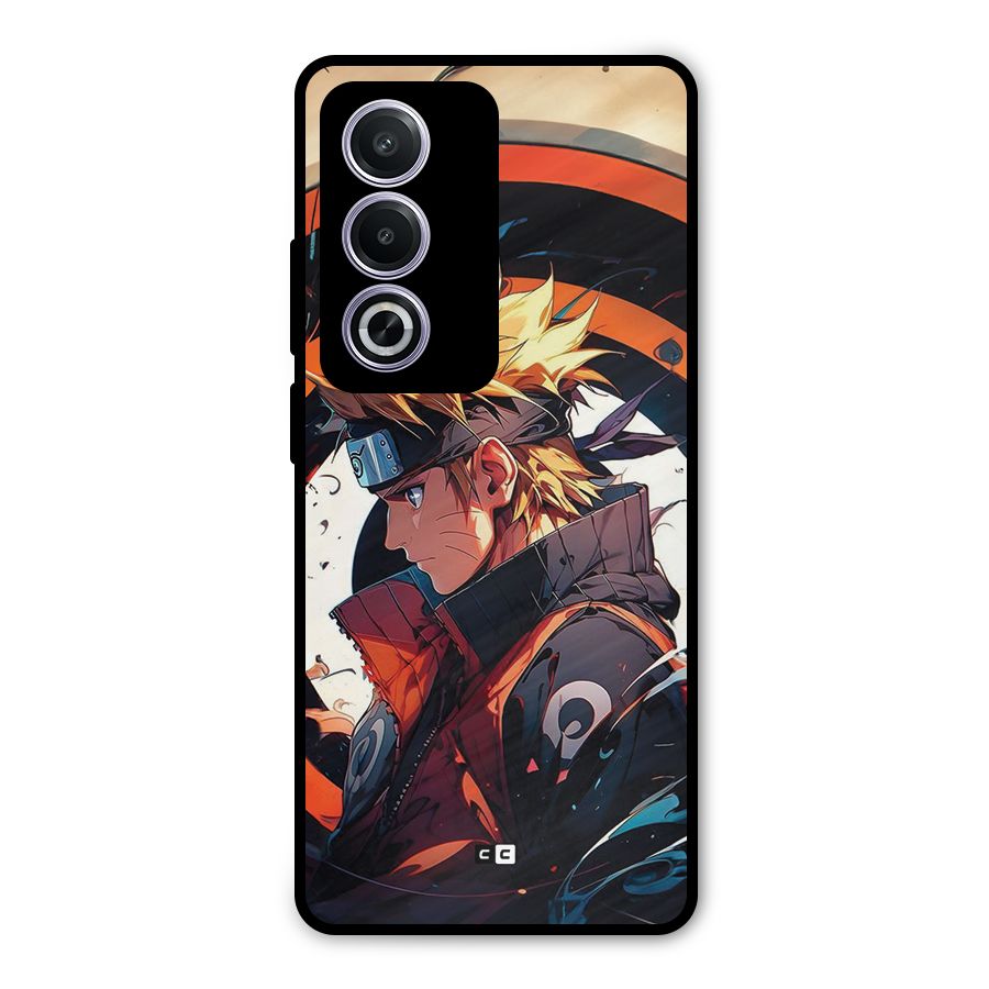 Naruto Uzumaki Combat Metal Back Case for Oppo K12x