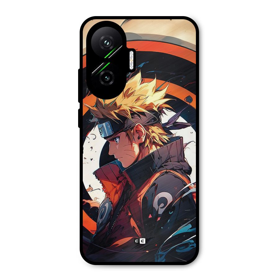 Naruto Uzumaki Combat Metal Back Case for Poco F7