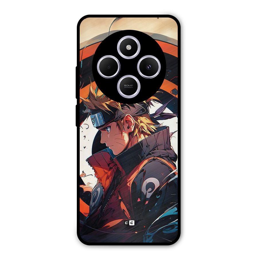 Naruto Uzumaki Combat Metal Back Case for Poco M7