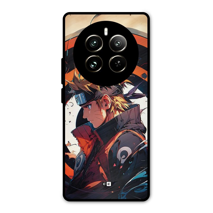Naruto Uzumaki Combat Metal Back Case for Realme 12 Pro