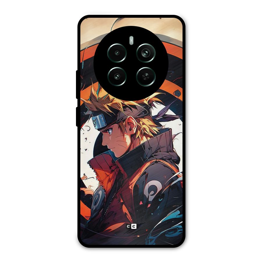 Naruto Uzumaki Combat Metal Back Case for Realme 12 Pro Plus