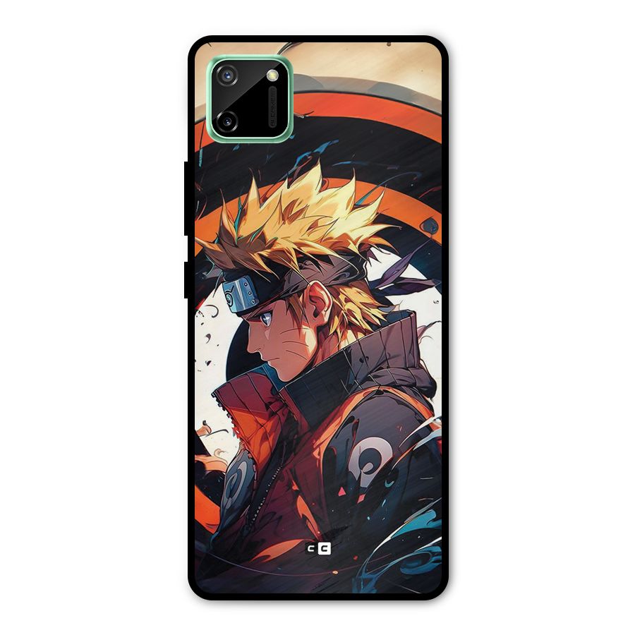 Naruto Uzumaki Combat Metal Back Case for Realme C11