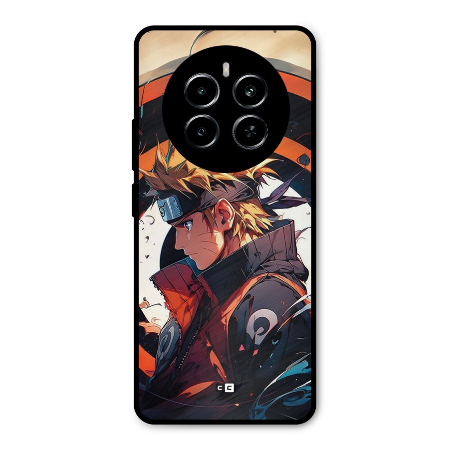 Naruto Uzumaki Combat Metal Back Case for Realme P1