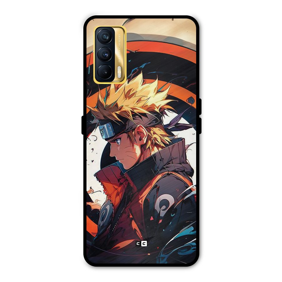 Naruto Uzumaki Combat Metal Back Case for Realme X7