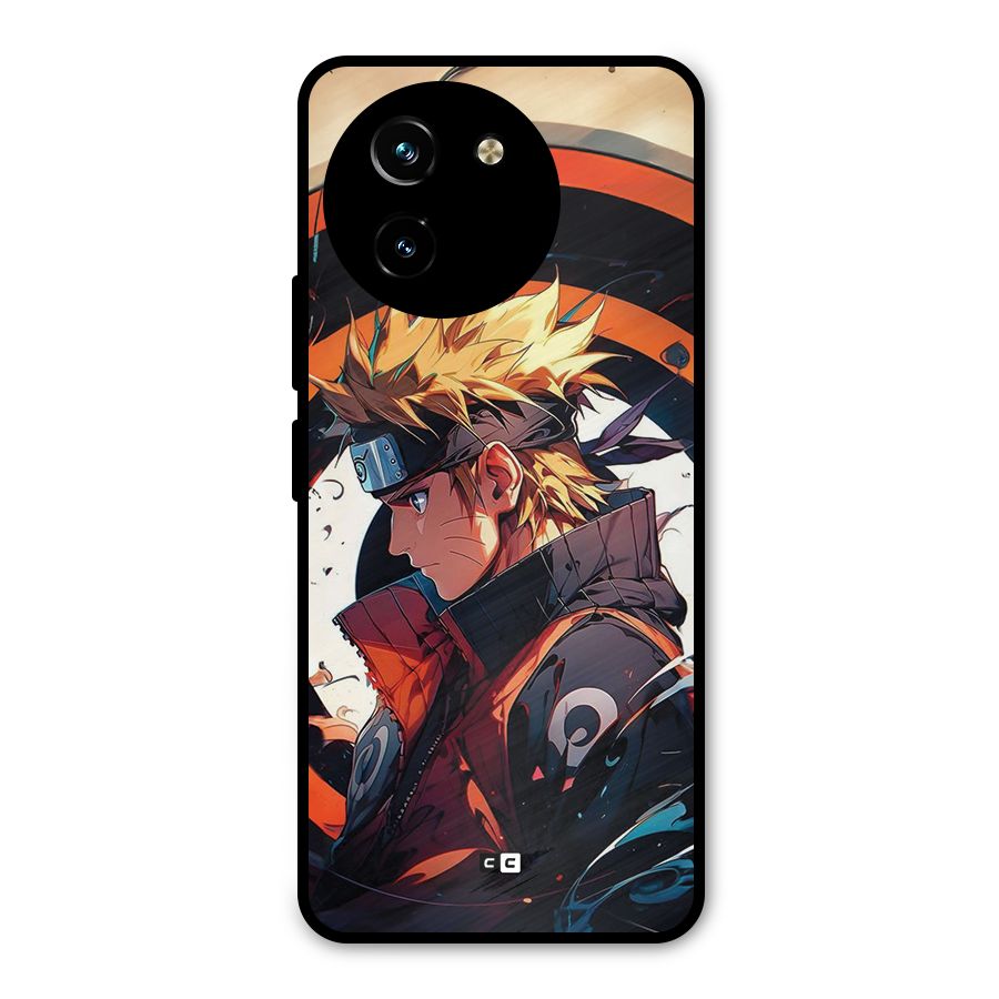 Naruto Uzumaki Combat Metal Back Case for Vivo T3x
