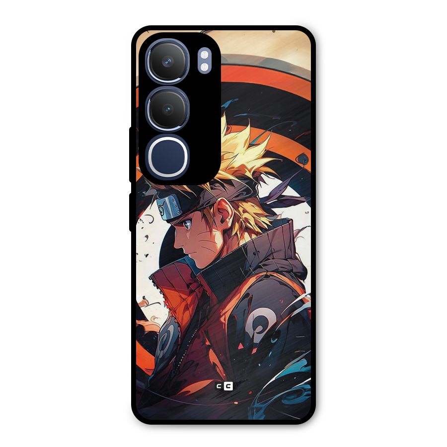 Naruto Uzumaki Combat Metal Back Case for Vivo Y29