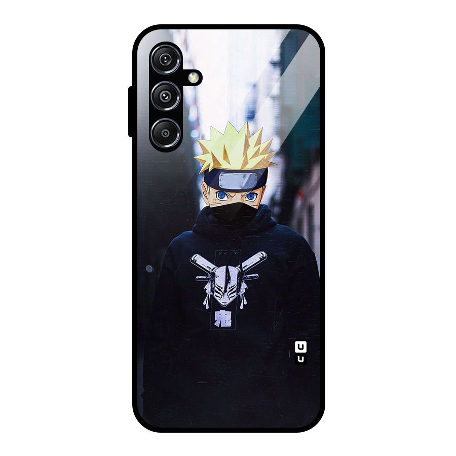 Naruto Uzumaki Cool Anime Glass Back Case for Galaxy M34 5G