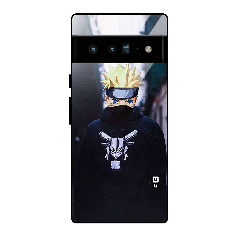Naruto Uzumaki Cool Anime Glass Back Case for Google Pixel 6 Pro