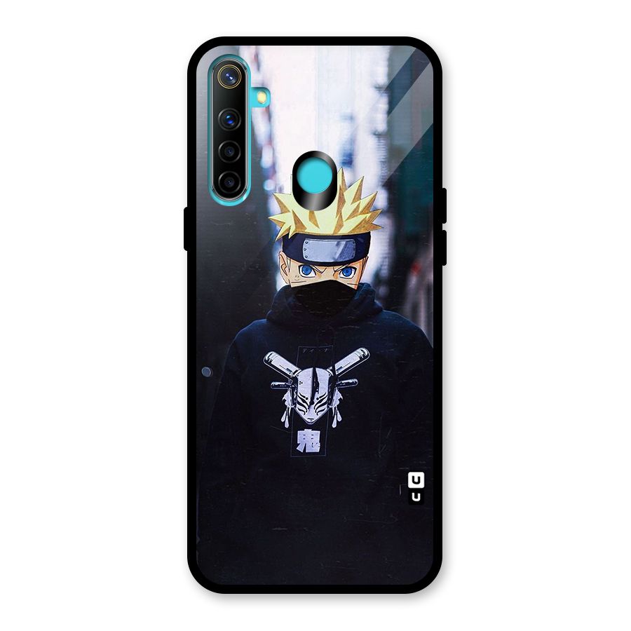 Naruto Uzumaki Cool Anime Glass Back Case for Realme Narzo 10