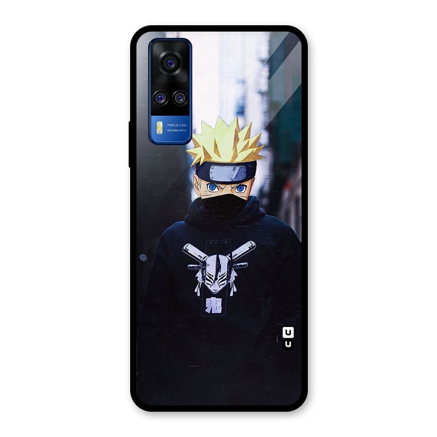 Naruto Uzumaki Cool Anime Glass Back Case for Vivo Y31