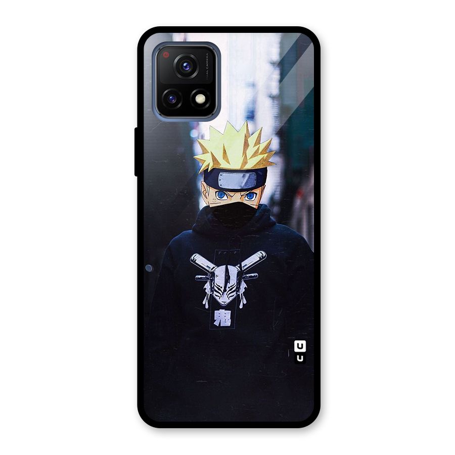 Naruto Uzumaki Cool Anime Glass Back Case for Vivo Y72 5G