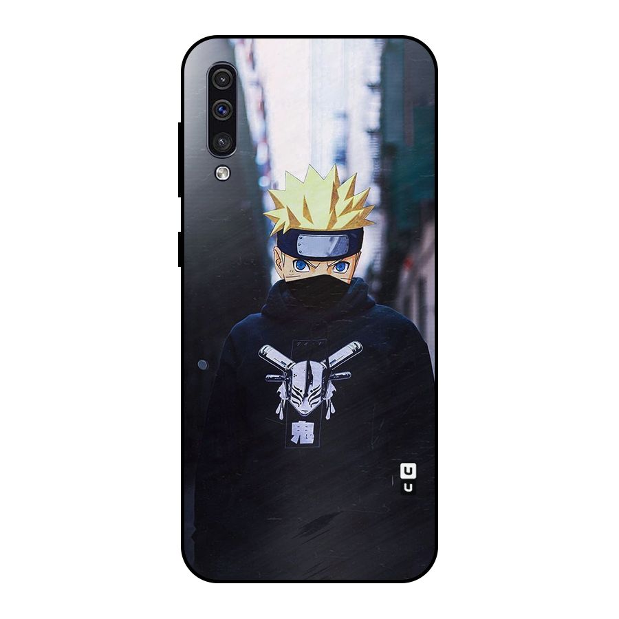 Naruto Uzumaki Cool Anime Metal Back Case for Galaxy A50