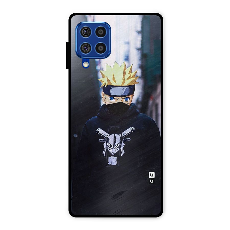 Naruto Uzumaki Cool Anime Metal Back Case for Galaxy F62