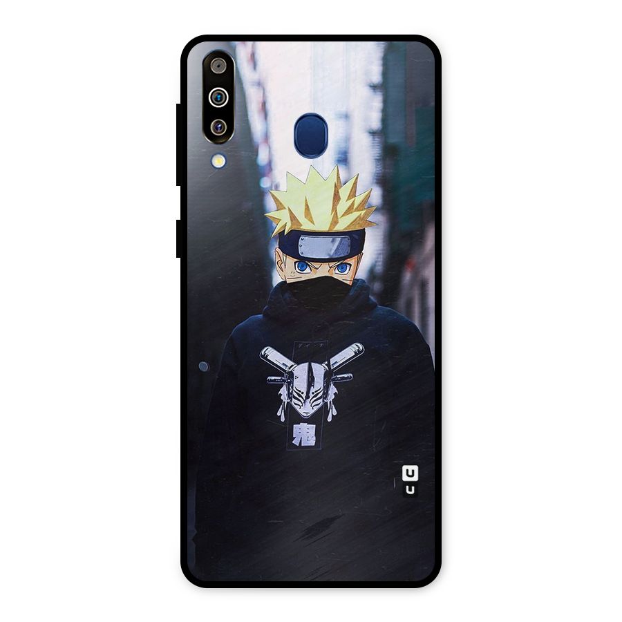 Naruto Uzumaki Cool Anime Metal Back Case for Galaxy M30