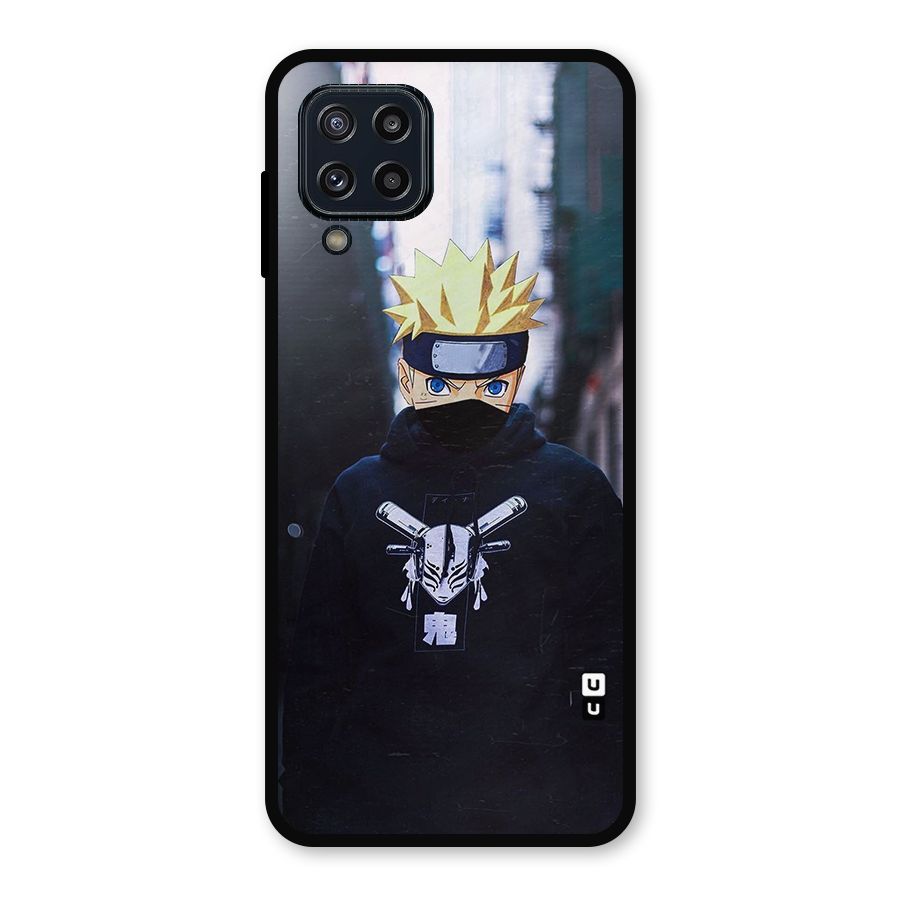 Naruto Uzumaki Cool Anime Metal Back Case for Galaxy M32