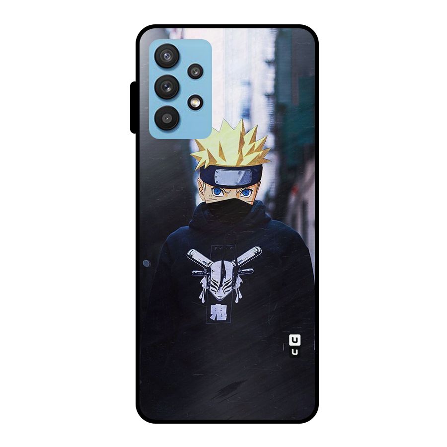 Naruto Uzumaki Cool Anime Metal Back Case for Galaxy M32 5G