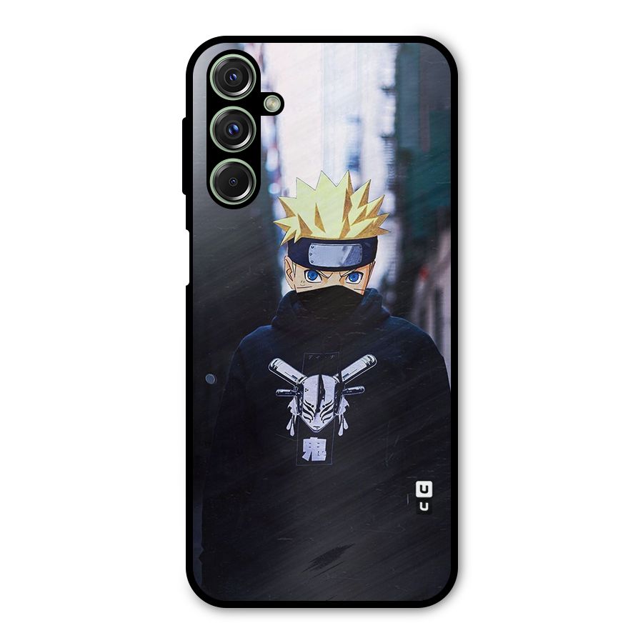Naruto Uzumaki Cool Anime Metal Back Case for Galaxy M34