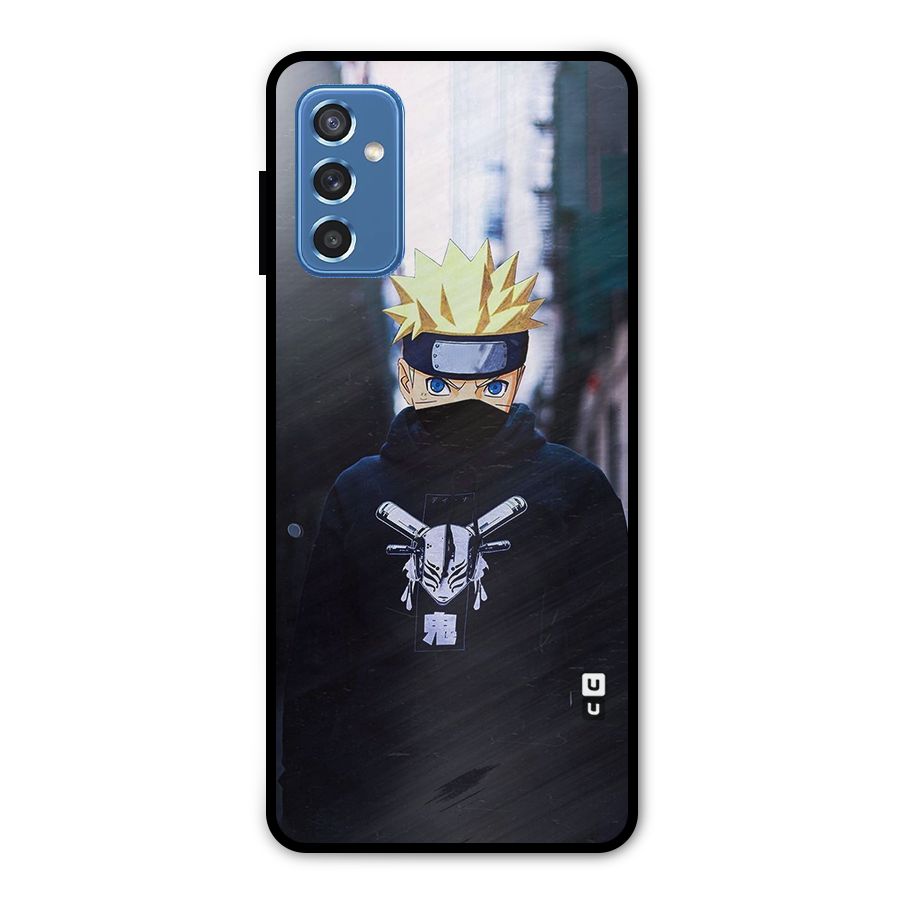 Naruto Uzumaki Cool Anime Metal Back Case for Galaxy M52 5G