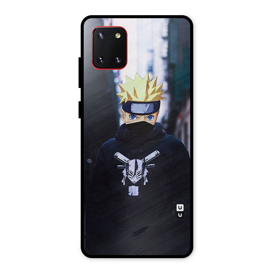 Naruto Uzumaki Cool Anime Metal Back Case for Galaxy Note 10 Lite
