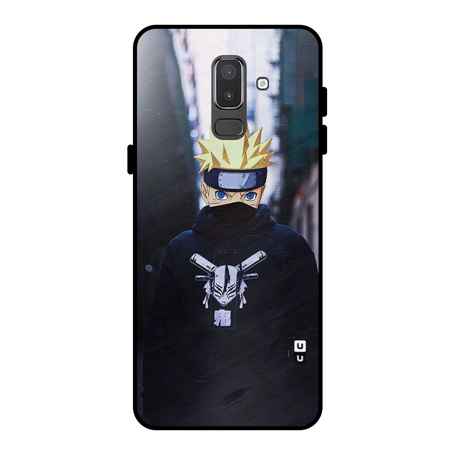 Naruto Uzumaki Cool Anime Metal Back Case for Galaxy On8 (2018)