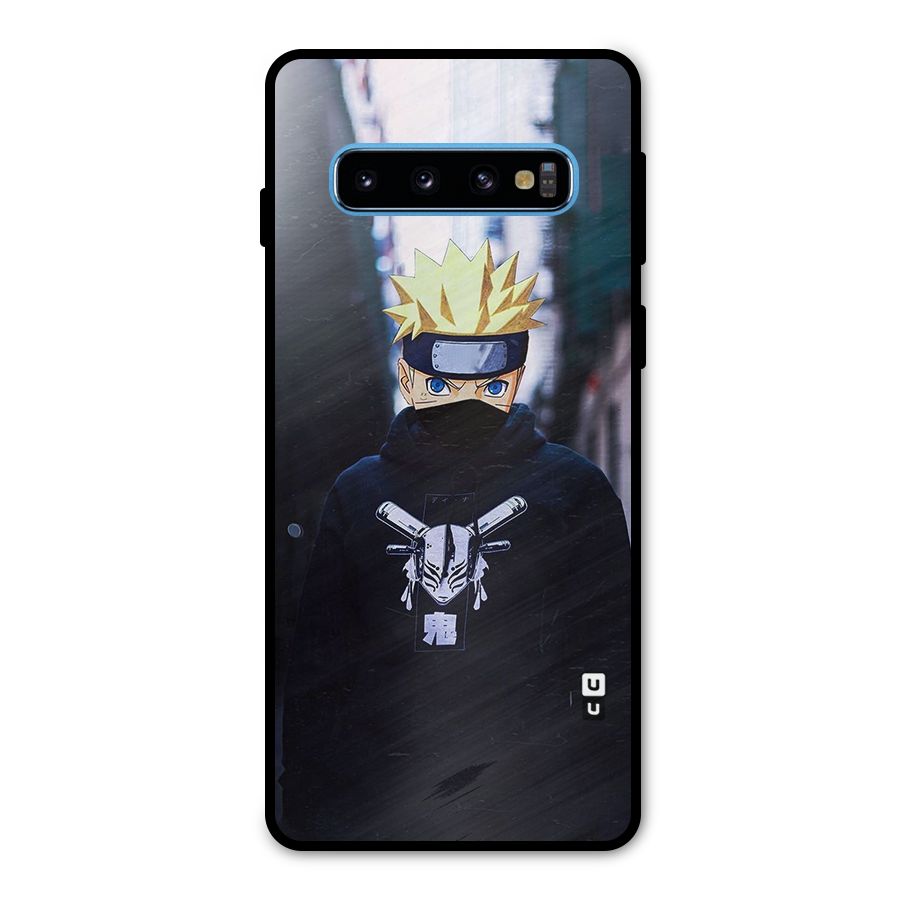 Naruto Uzumaki Cool Anime Metal Back Case for Galaxy S10