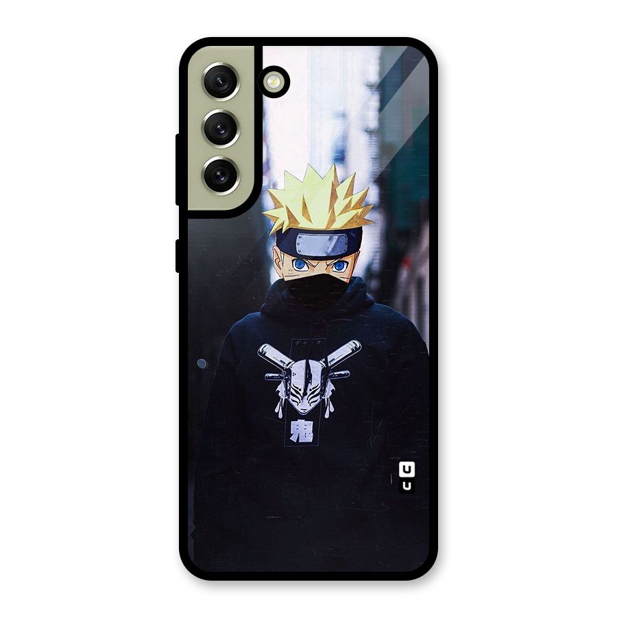 Naruto Uzumaki Cool Anime Metal Back Case for Galaxy S21 FE 5G (2023)