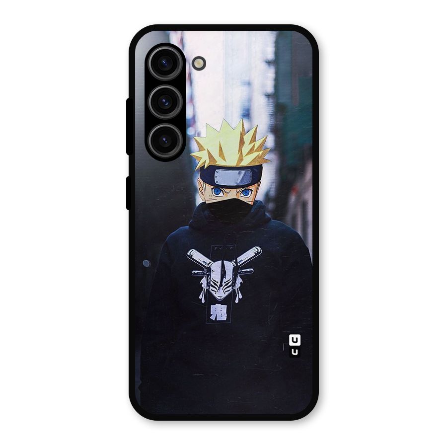 Naruto Uzumaki Cool Anime Metal Back Case for Galaxy S23
