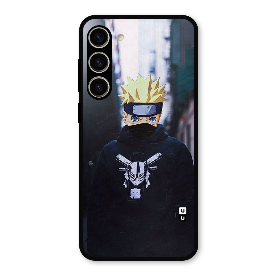 Naruto Uzumaki Cool Anime Metal Back Case for Galaxy S23 Plus