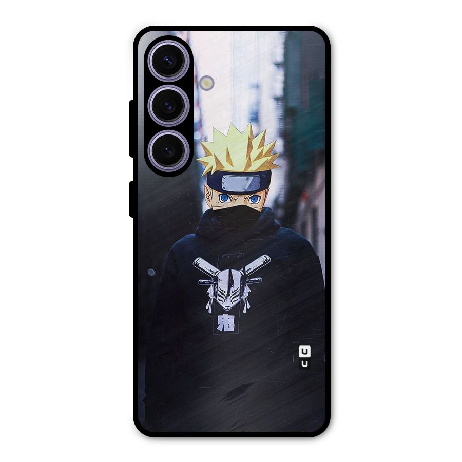 Naruto Uzumaki Cool Anime Metal Back Case for Galaxy S24