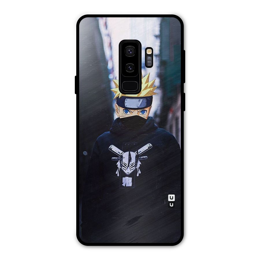 Naruto Uzumaki Cool Anime Metal Back Case for Galaxy S9 Plus