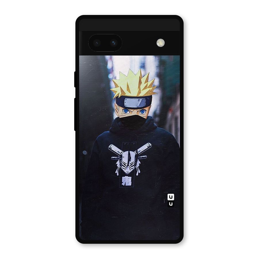 Naruto Uzumaki Cool Anime Metal Back Case for Google Pixel 6a