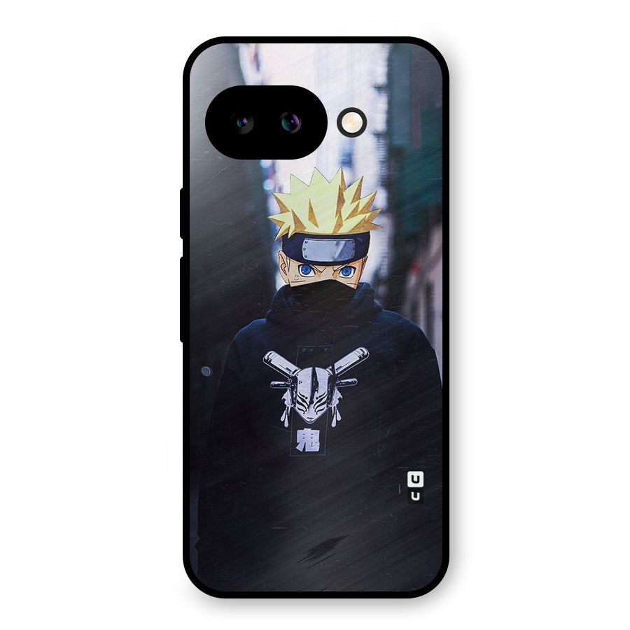 Naruto Uzumaki Cool Anime Metal Back Case for Google Pixel 9a