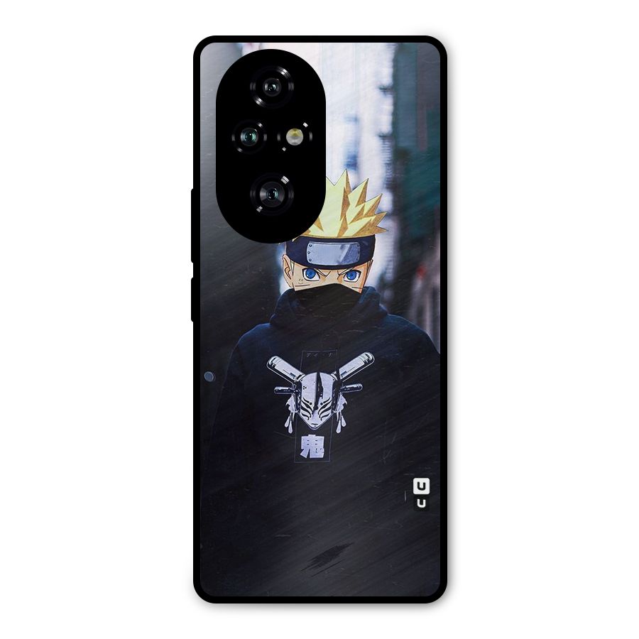 Naruto Uzumaki Cool Anime Metal Back Case for Honor 200 Pro