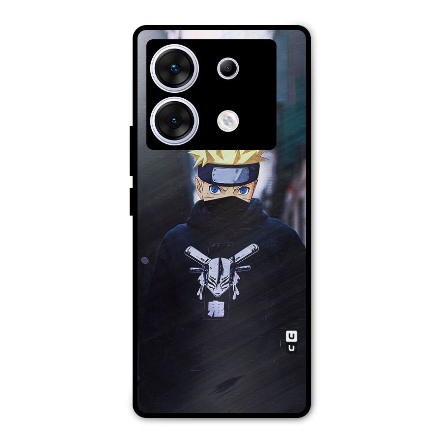 Naruto Uzumaki Cool Anime Metal Back Case for Infinix Zero 30 5G