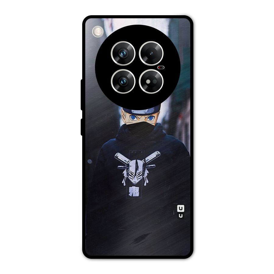 Naruto Uzumaki Cool Anime Metal Back Case for Infinix Zero 40 5G