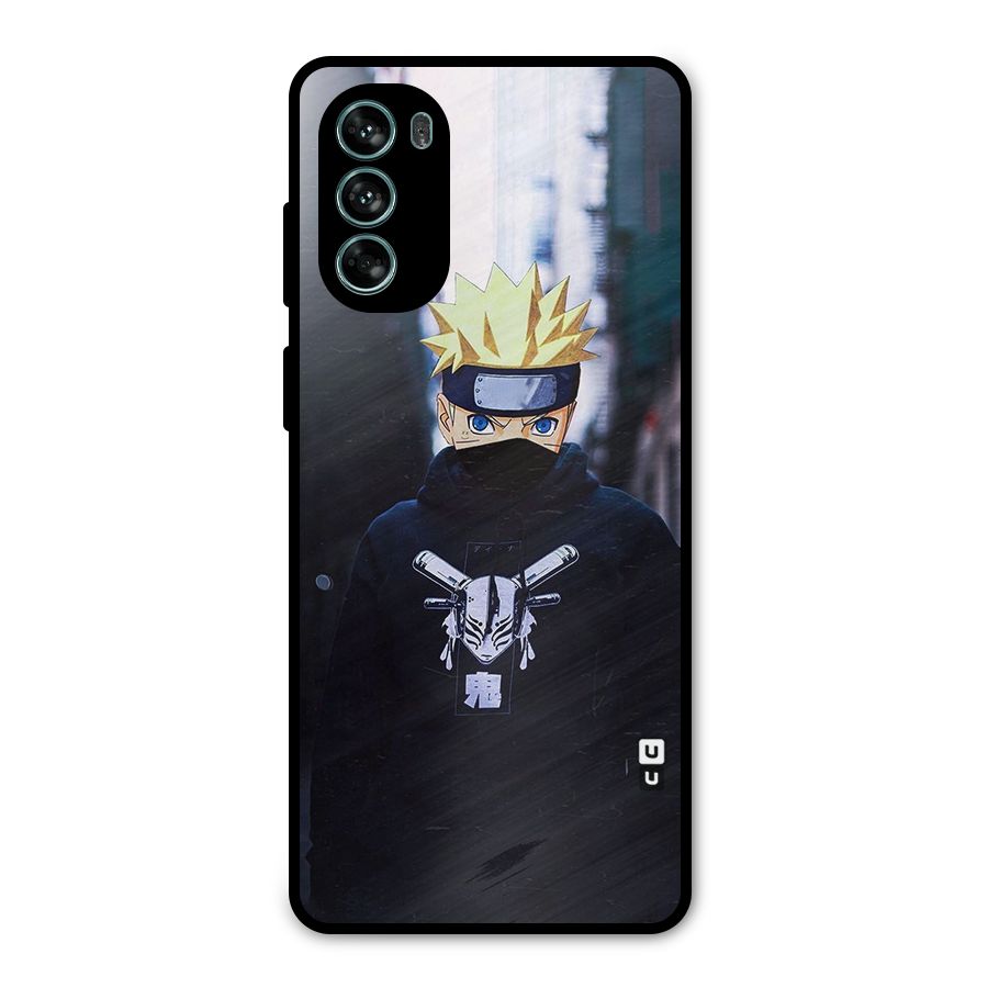 Naruto Uzumaki Cool Anime Metal Back Case for Moto G62