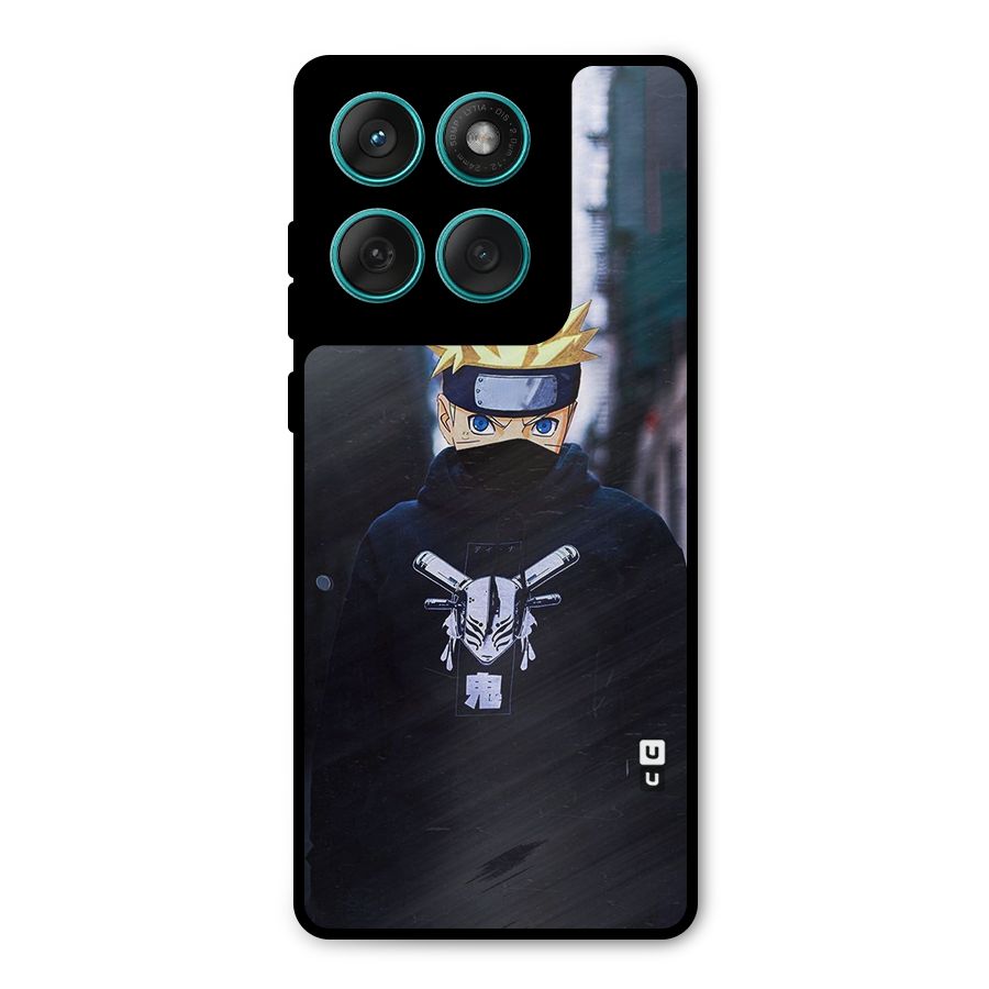 Naruto Uzumaki Cool Anime Metal Back Case for Motorola Edge 60 Fusion