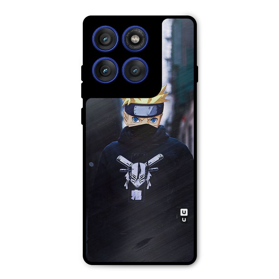 Naruto Uzumaki Cool Anime Metal Back Case for Motorola Edge 60 Pro