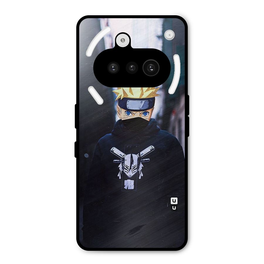 Naruto Uzumaki Cool Anime Metal Back Case for Nothing Phone 3a