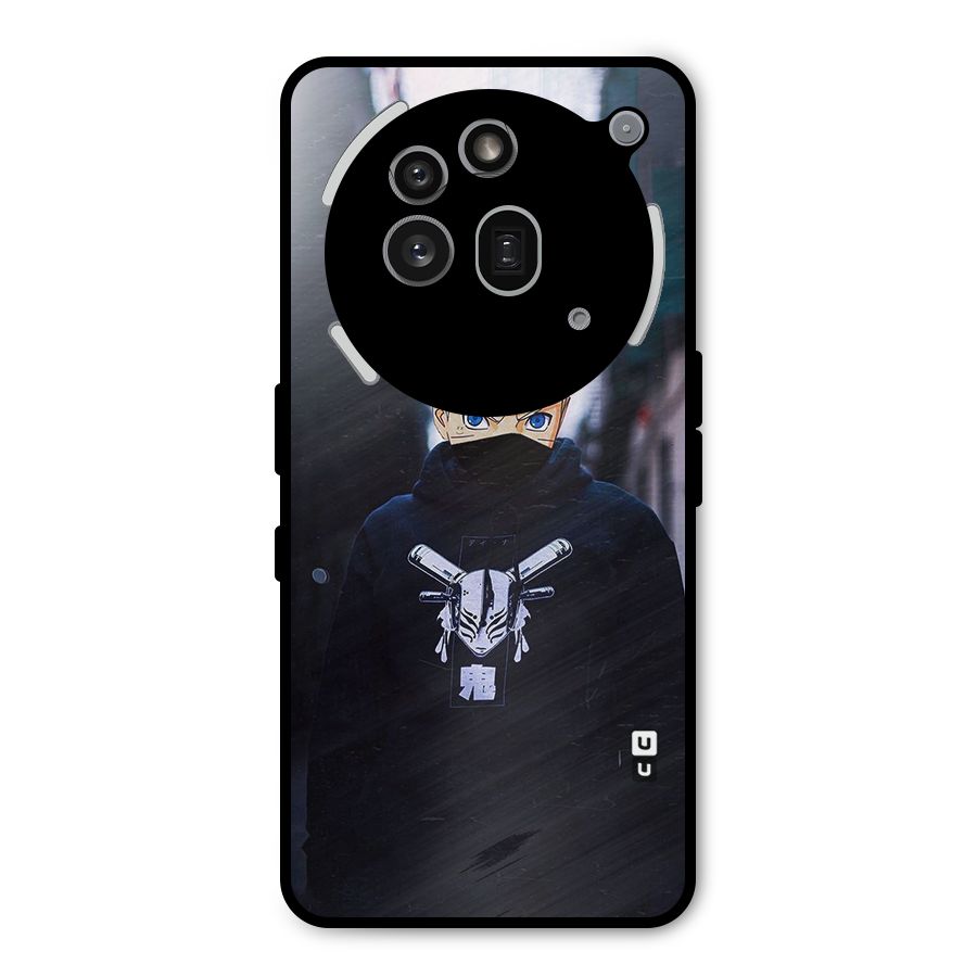 Naruto Uzumaki Cool Anime Metal Back Case for Nothing Phone 3a Pro