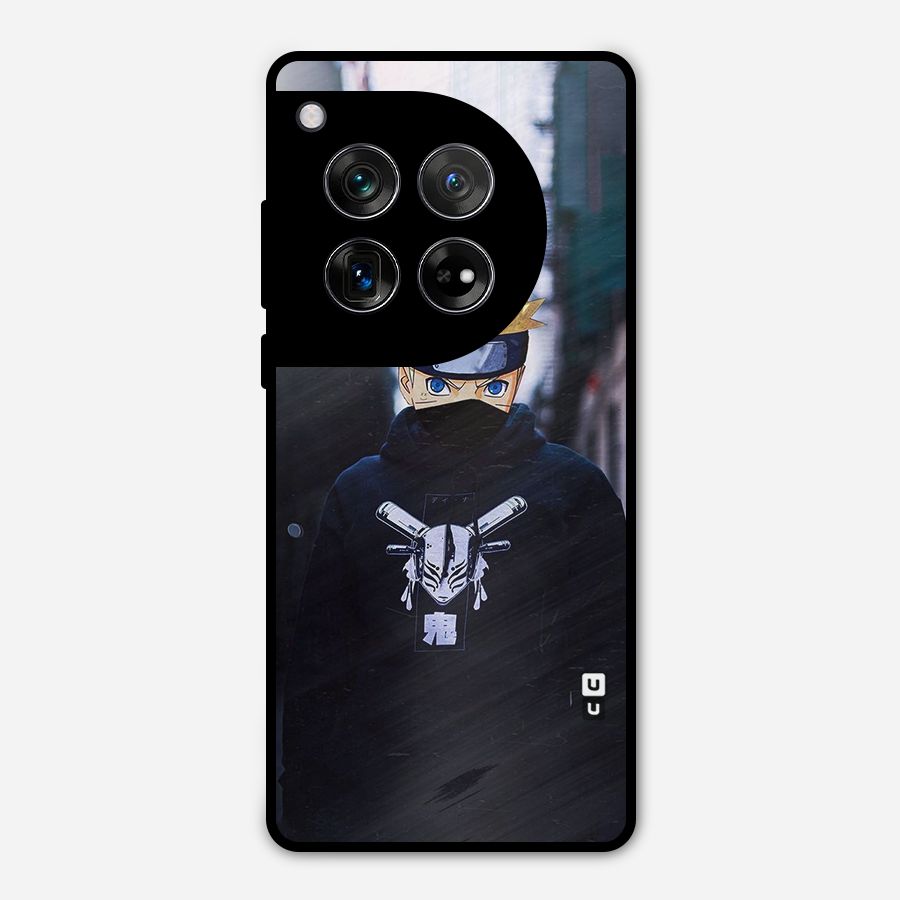 Naruto Uzumaki Cool Anime Metal Back Case for OnePlus 12