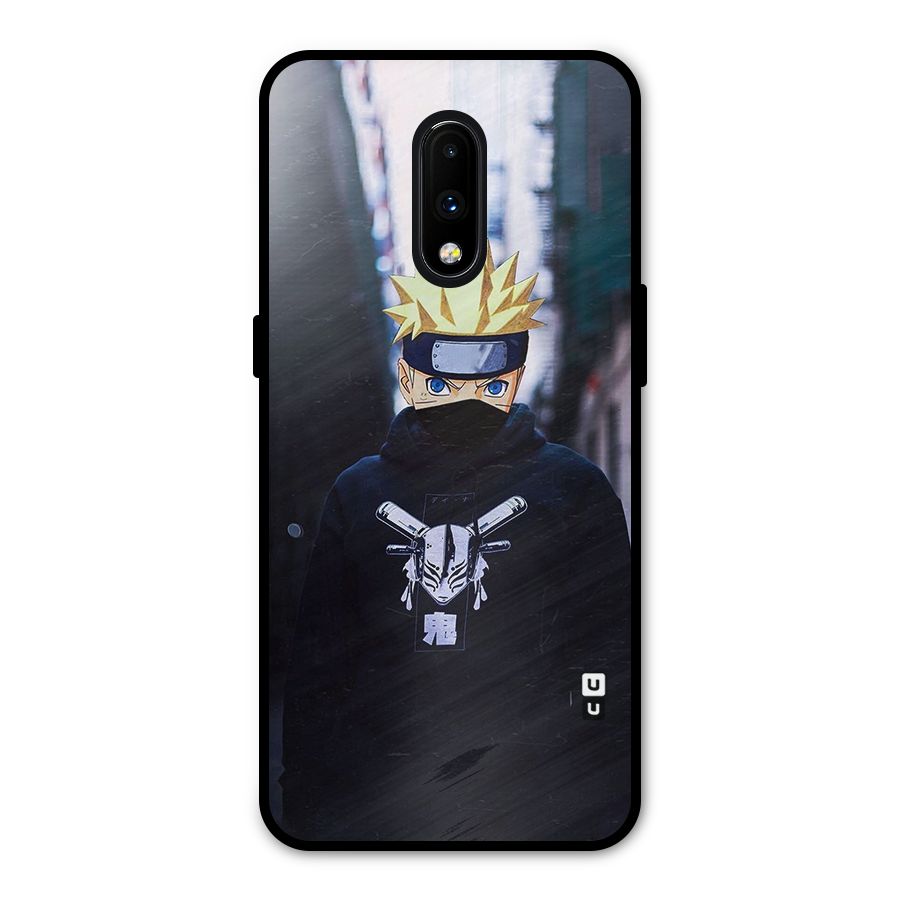 Naruto Uzumaki Cool Anime Metal Back Case for OnePlus 7