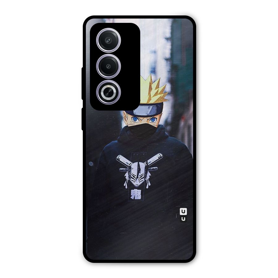 Naruto Uzumaki Cool Anime Metal Back Case for Oppo A3 Pro