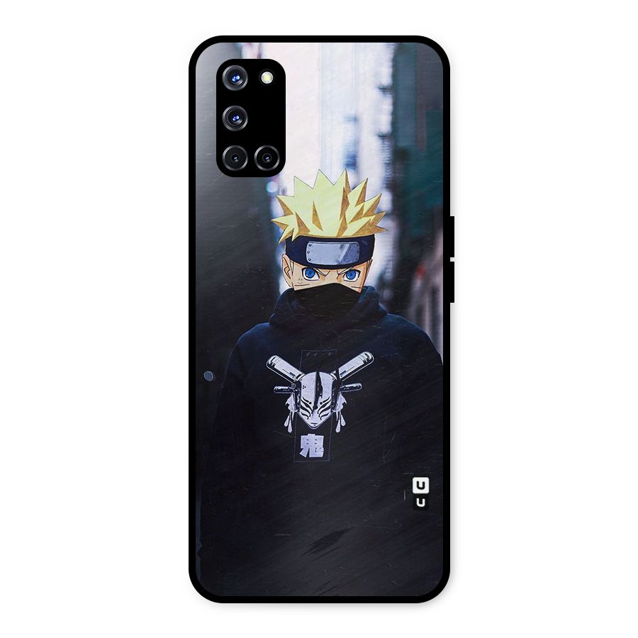 Naruto Uzumaki Cool Anime Metal Back Case for Oppo A52