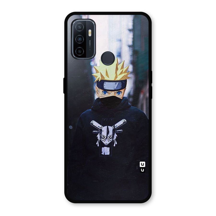 Naruto Uzumaki Cool Anime Metal Back Case for Oppo A53