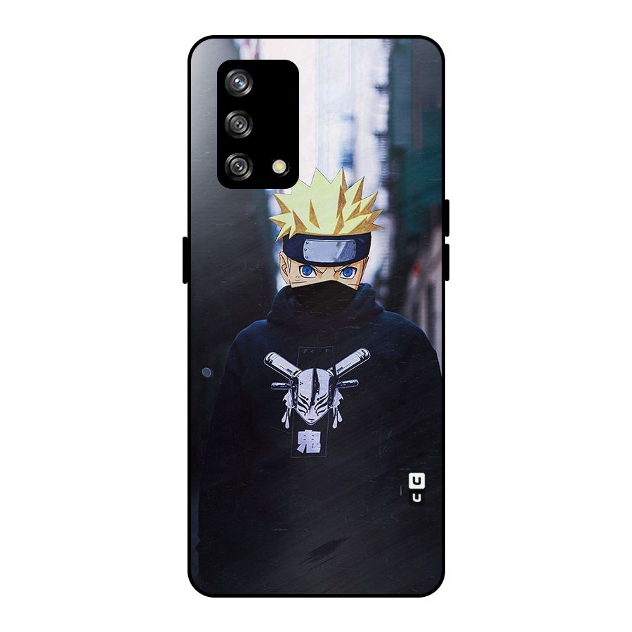 Naruto Uzumaki Cool Anime Metal Back Case for Oppo F19