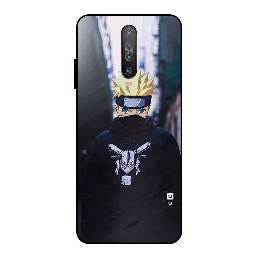 Naruto Uzumaki Cool Anime Metal Back Case for Poco X2