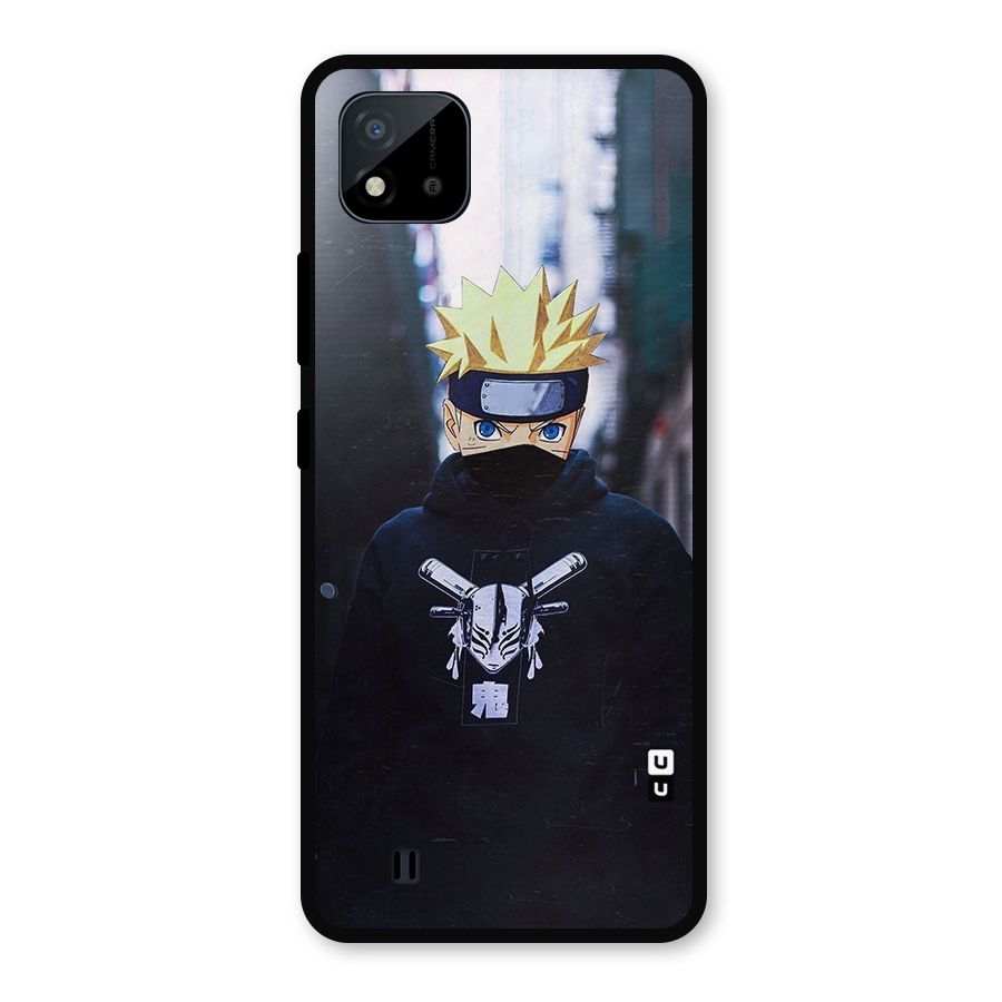 Naruto Uzumaki Cool Anime Metal Back Case for Realme C11 2021