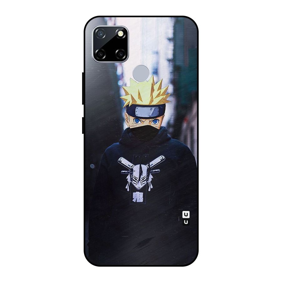 Naruto Uzumaki Cool Anime Metal Back Case for Realme Narzo 20