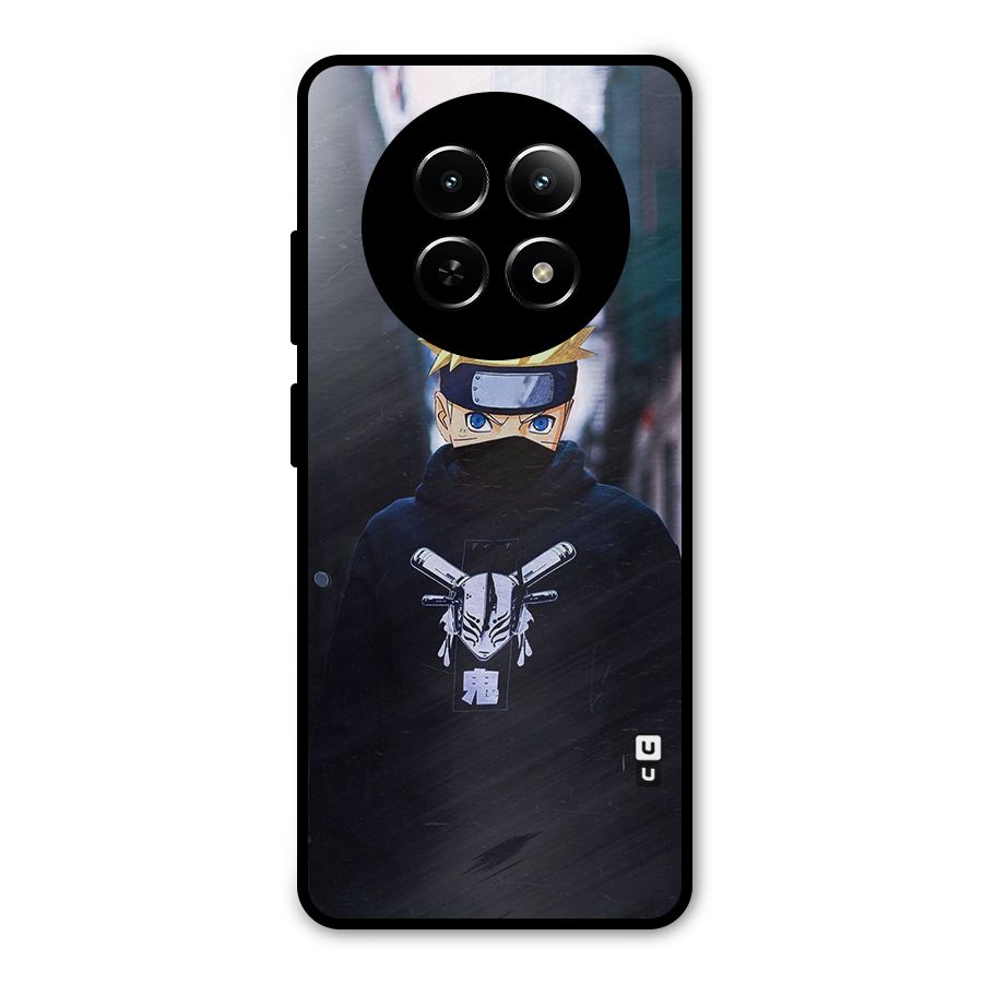 Naruto Uzumaki Cool Anime Metal Back Case for Realme Narzo 70x 5G